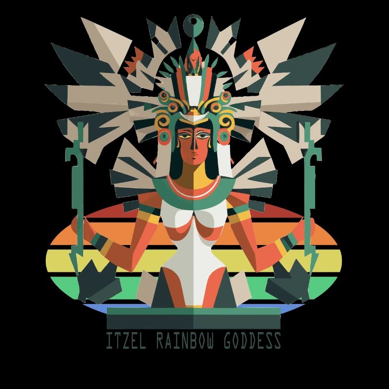 Divinité maya Itzel Déesse Ancienne civilisation