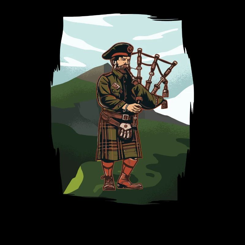 Cornemuse des Highlands écossais cornemuse