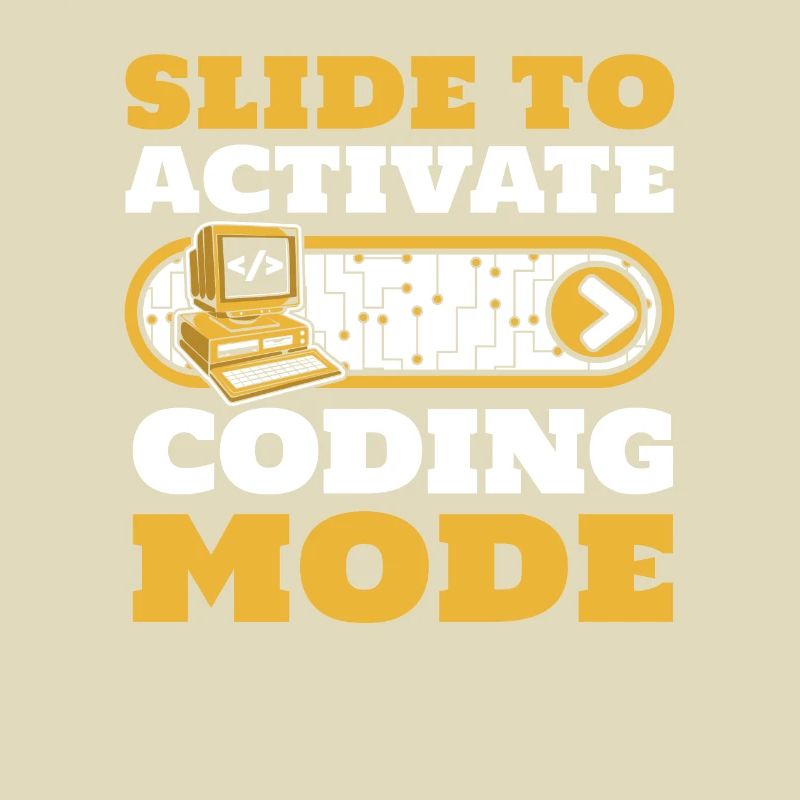 Faire glisser pour activer le codeur du développeur en mode codage