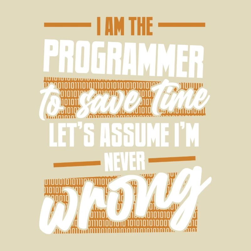 Programmeur Supposons que je ne me trompe jamais de codeur