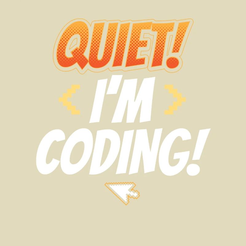Leise Ich Programmiere Coding Coder Programmieren