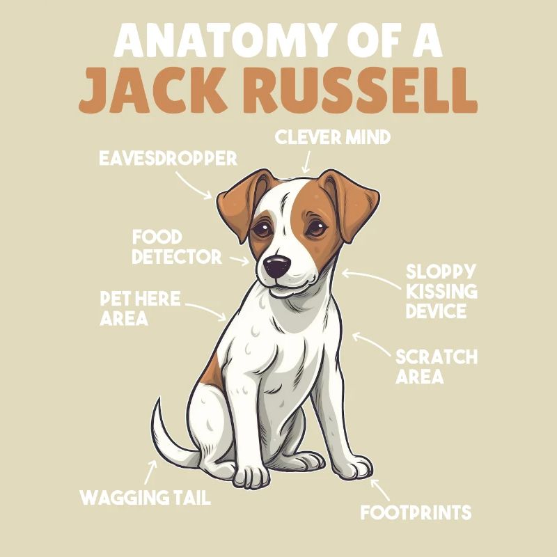Explication du chien Anatomie de Jack Russell