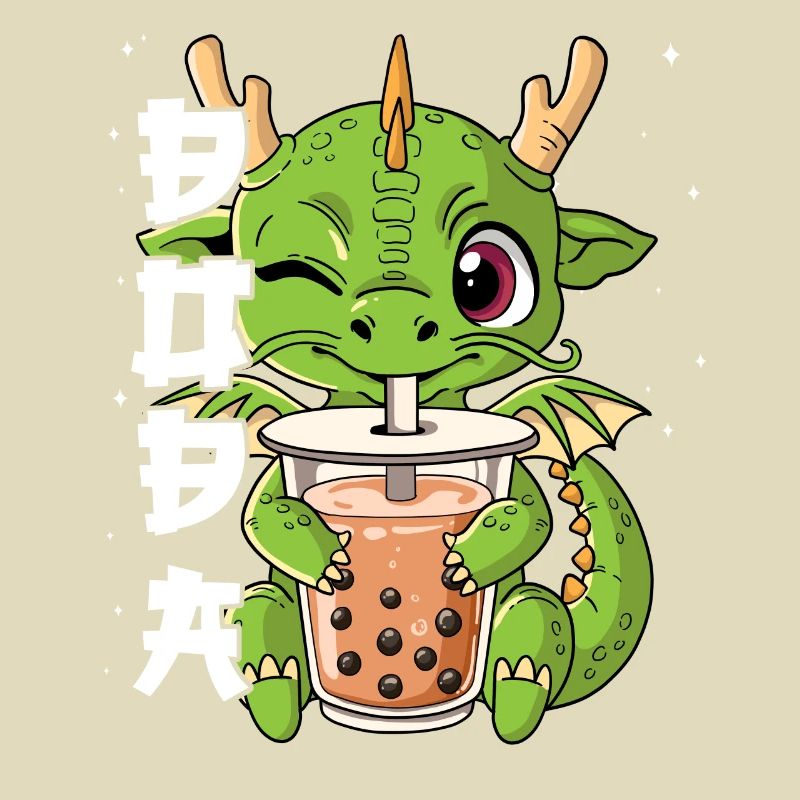 Boba Tea Drache Bubble Tea