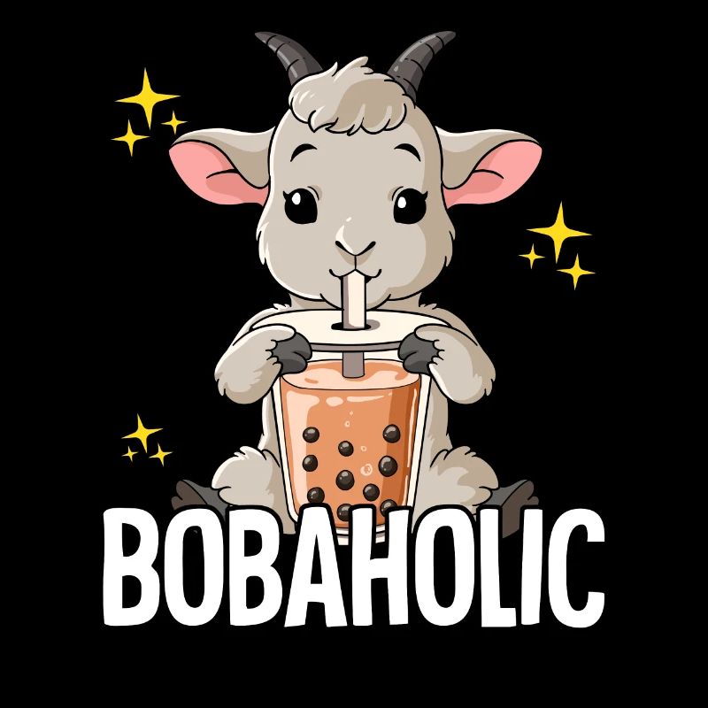 Bubble Tea Ziege Boba Tea Bobaholic