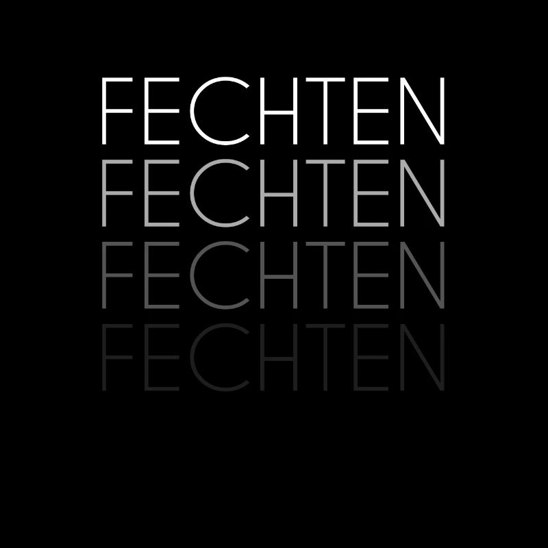 Fechten Schriftzug