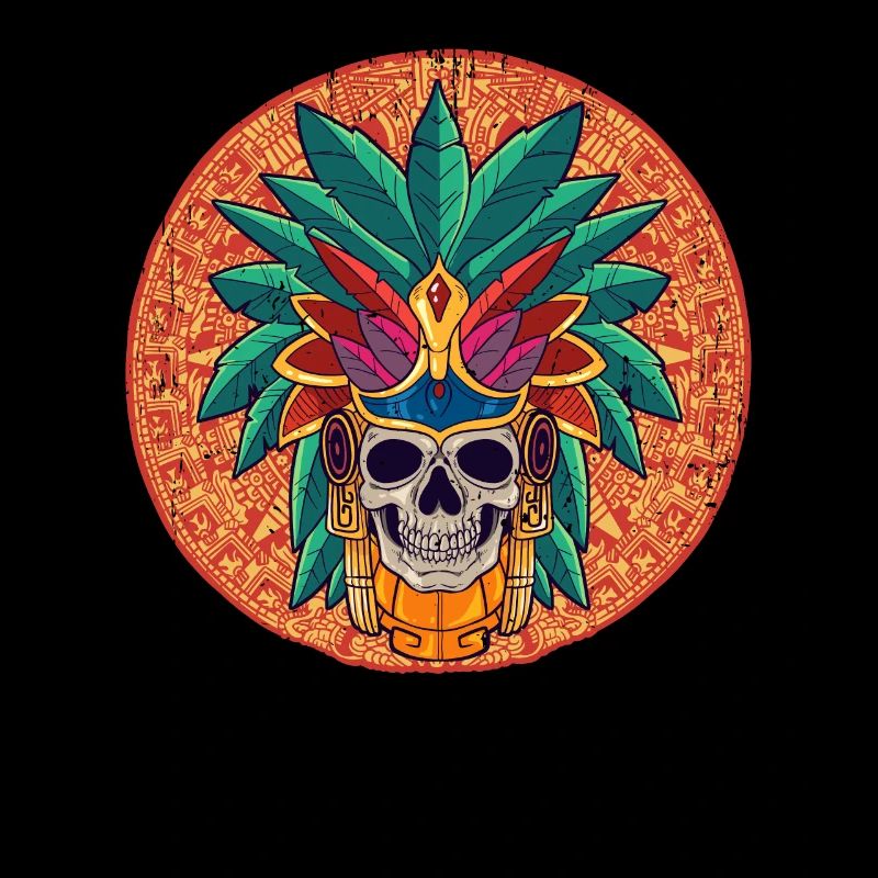 Guerrier aztèque mexicain Aztèques