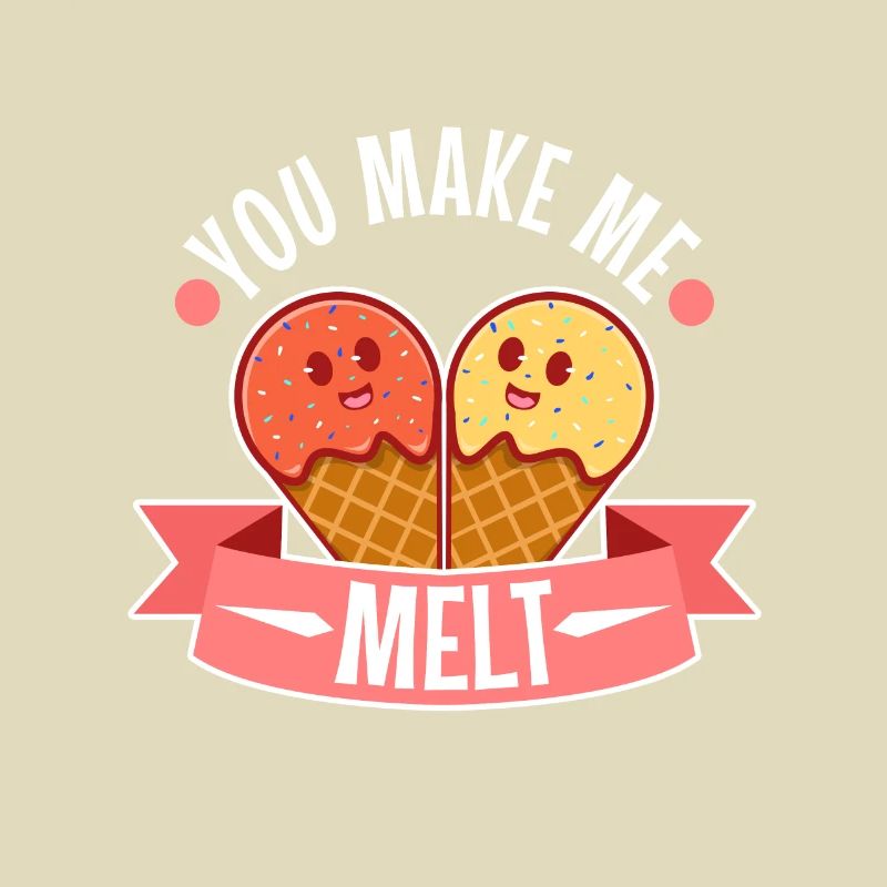 You make me melt, Eiscreme