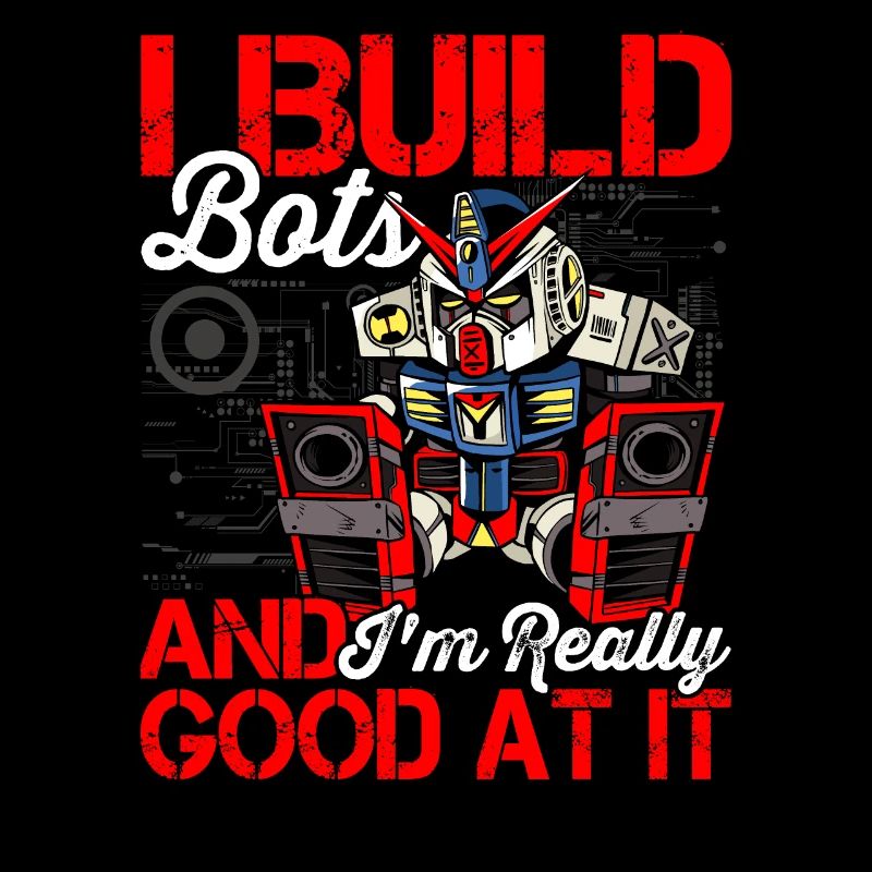 Ich Baue Bots Robotik-liebhaber Roboter-ingenieur
