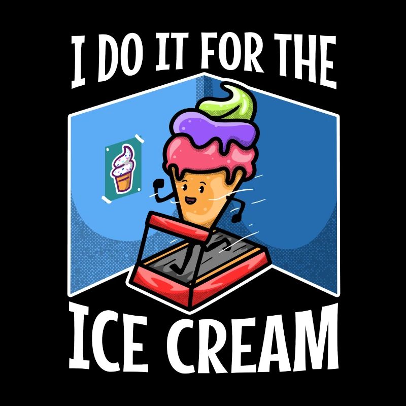 Je le fais pour la crème glacée