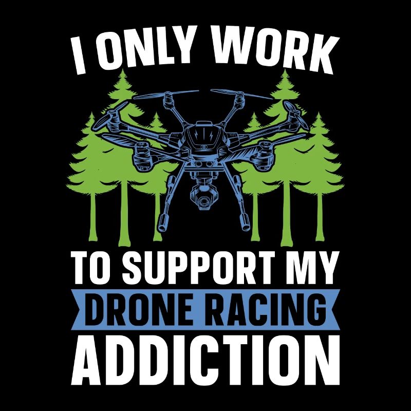 Course de drones Je ne travaille que pour soutenir la machine de course