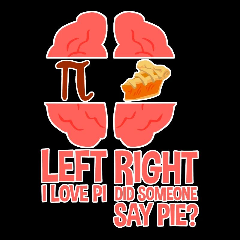 Left I Love Pi, Right Did Someone Say Pie 2