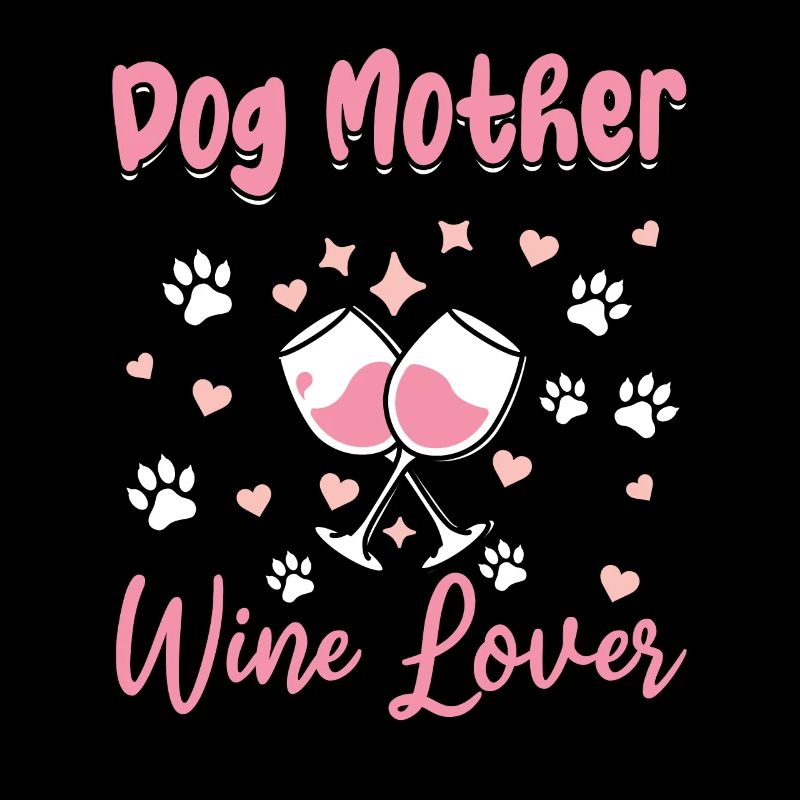 Hundemutter und Weinliebhaberin
