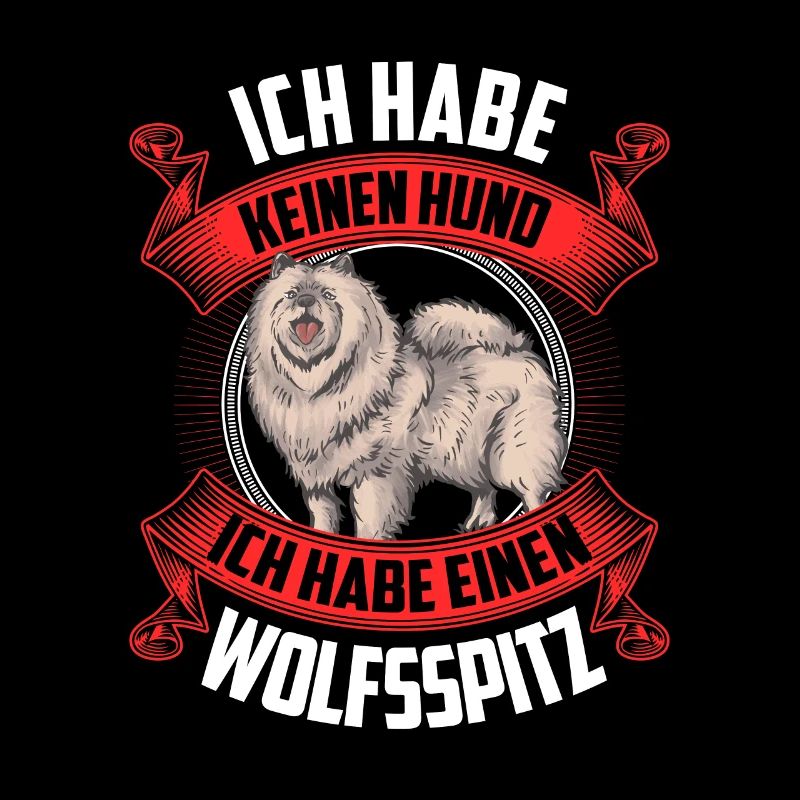 Ich habe einen Wolfsspitz Deutscher Keeshond