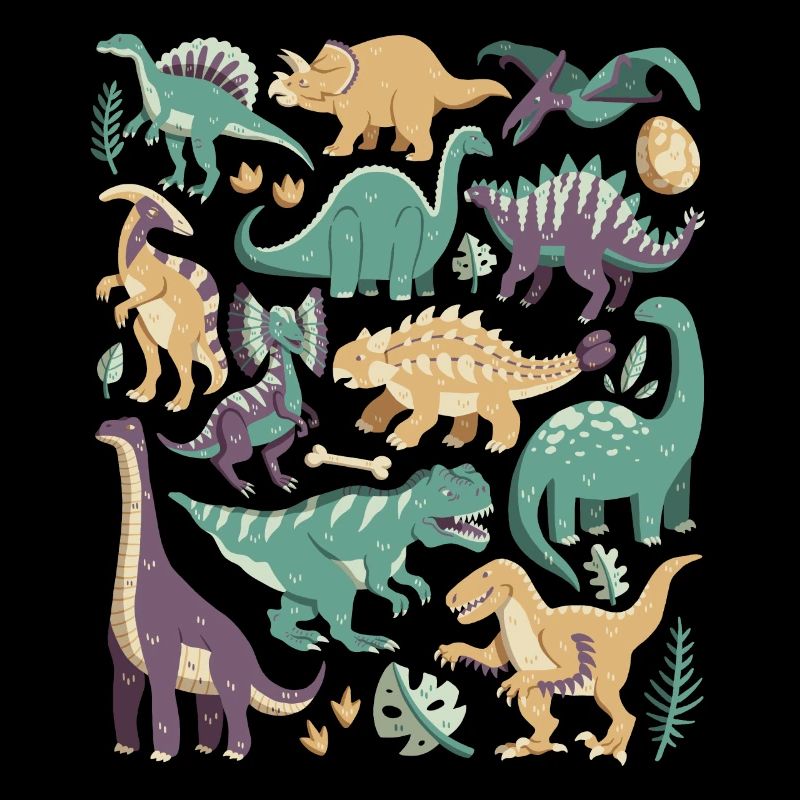 Dinosaur Doodles Dino T-Rex Velociraptor Prehistoric