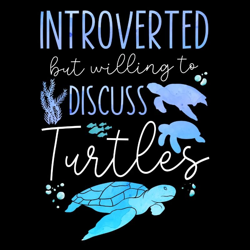 Sea Turtle Tortoise Introverted
