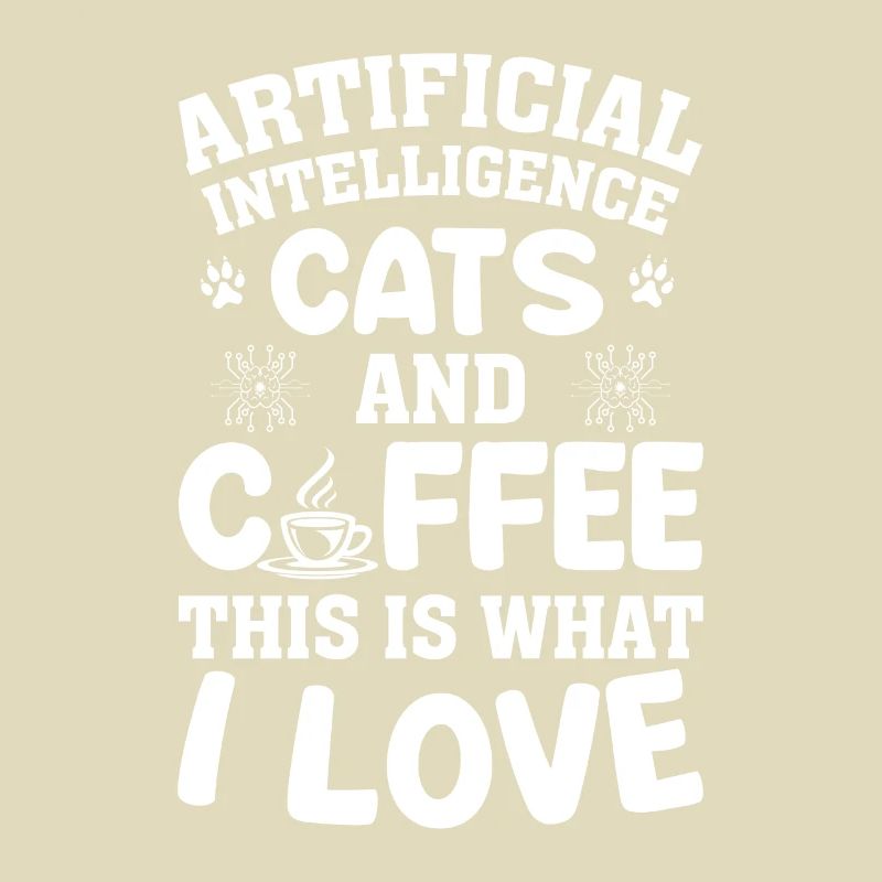 Artificial Intelligence Cats And Coffee - Artifici