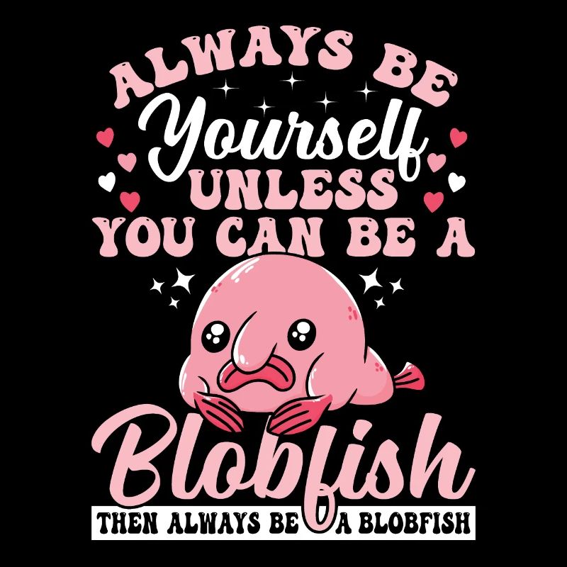 Soyez toujours vous-même, propriétaire de Blobfish,