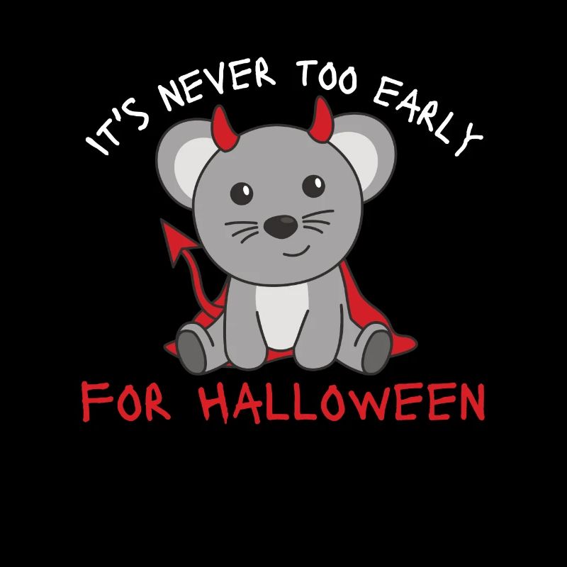 Mouse it's never too early for Halloween Devil