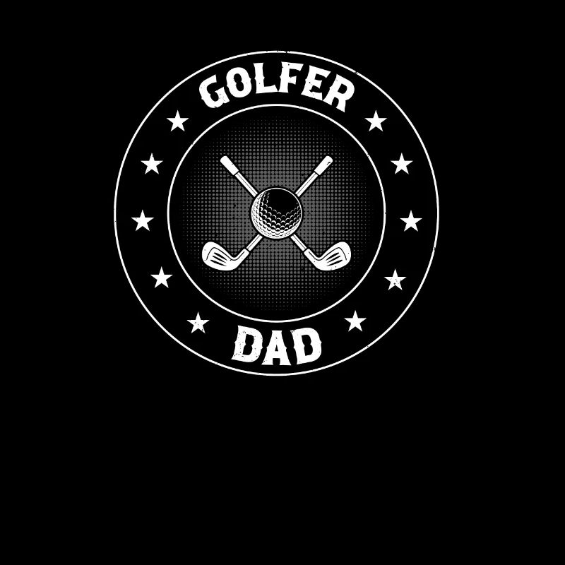 Golfer Dad - Golf Player Dad Golfer