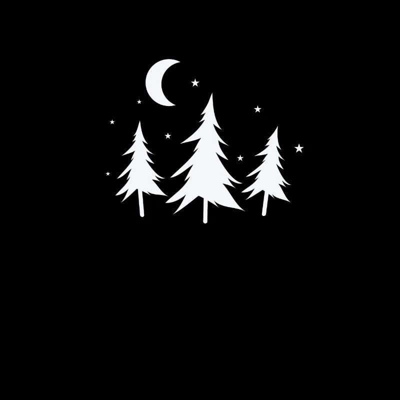 Forest at night Nature Forest Environment