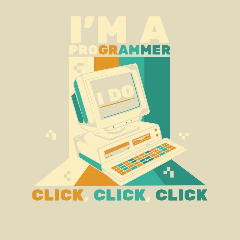 Je suis un programmeur Click Software Engineer Coder