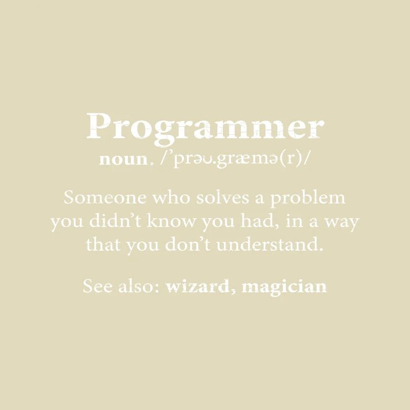 Informatiker Computer Nerd Programmierer