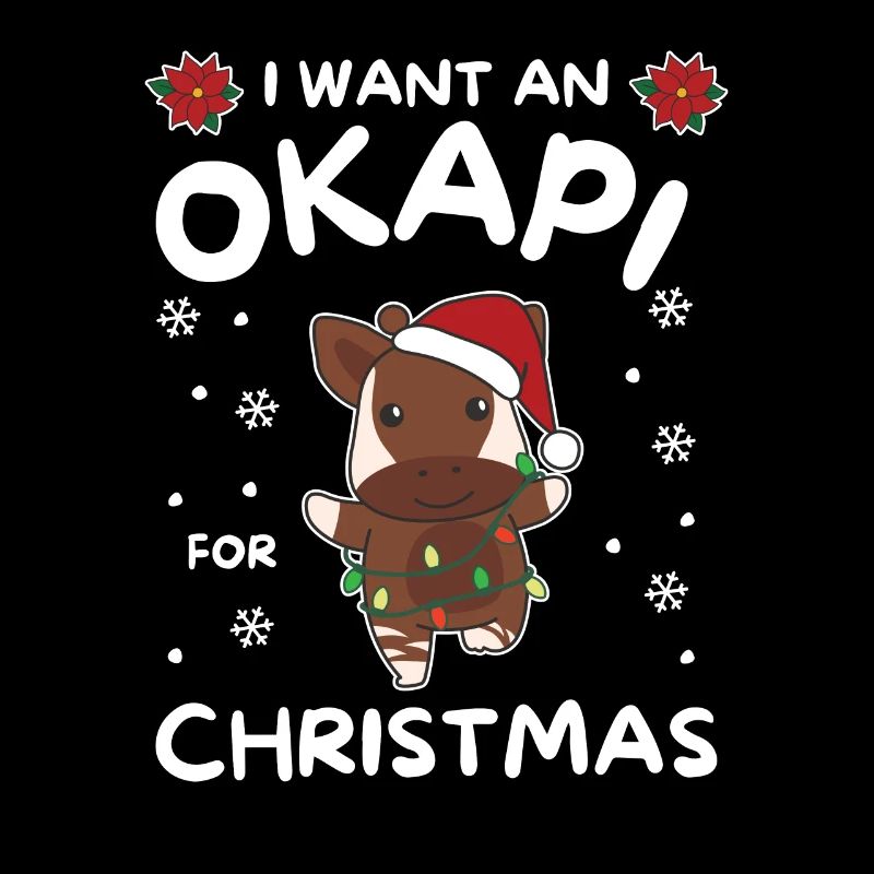 Je veux un okapi pour Noël okapi doux