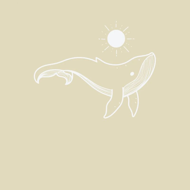 Wal mit Sonne