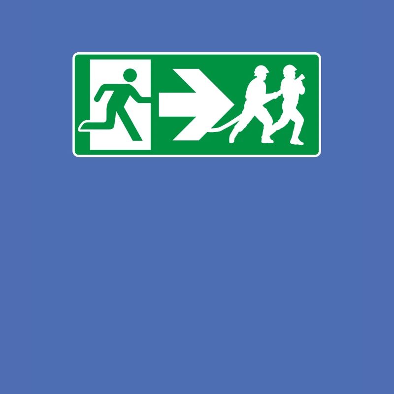 Emergency Exit Fire Brigade Firefighter