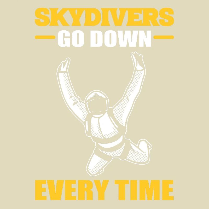 Skydivers Go Down Every Time Skydiving Parachuting