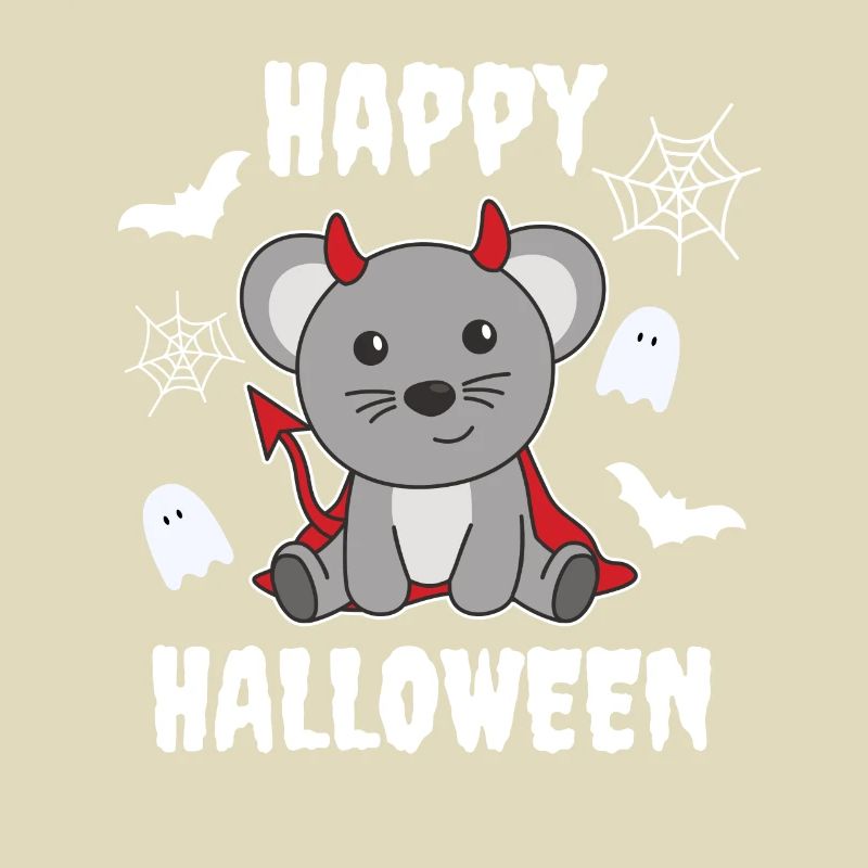 Mouse Happy Halloween Devil Costume