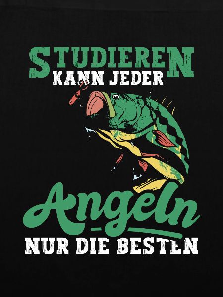 Angeln Fischen Studieren kann jeder