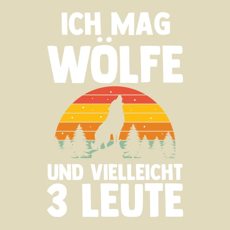 Tier Waldtier Wolf