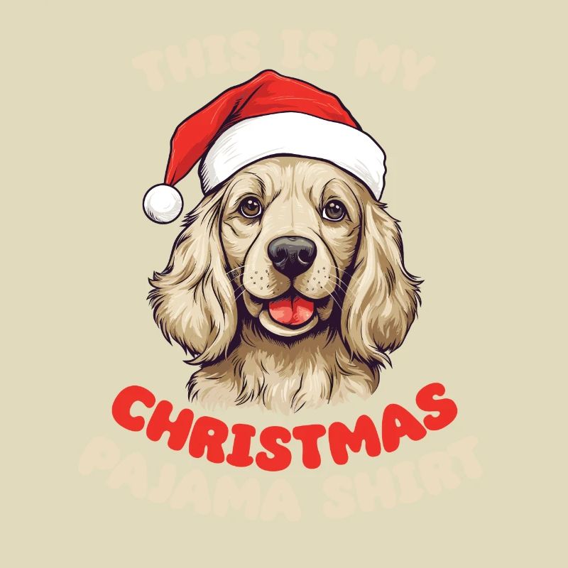 Cocker Spaniel Noël Pyjama Chiens