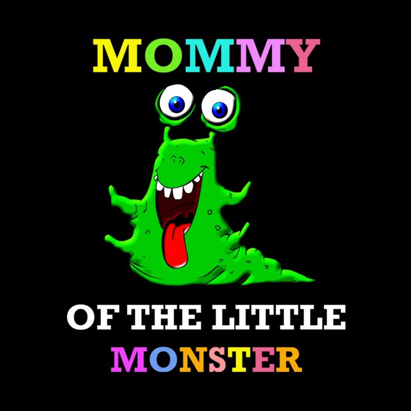 Mutter Mutter Mama des Geburtstagskindes Mädchen Monster