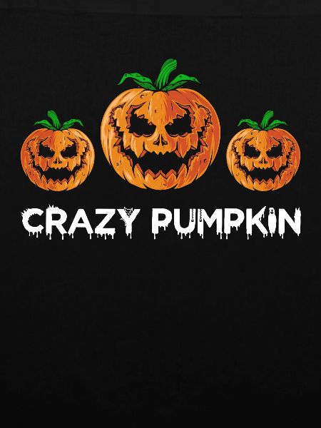 Crazy Pumpkin Halloween Pumpkin
