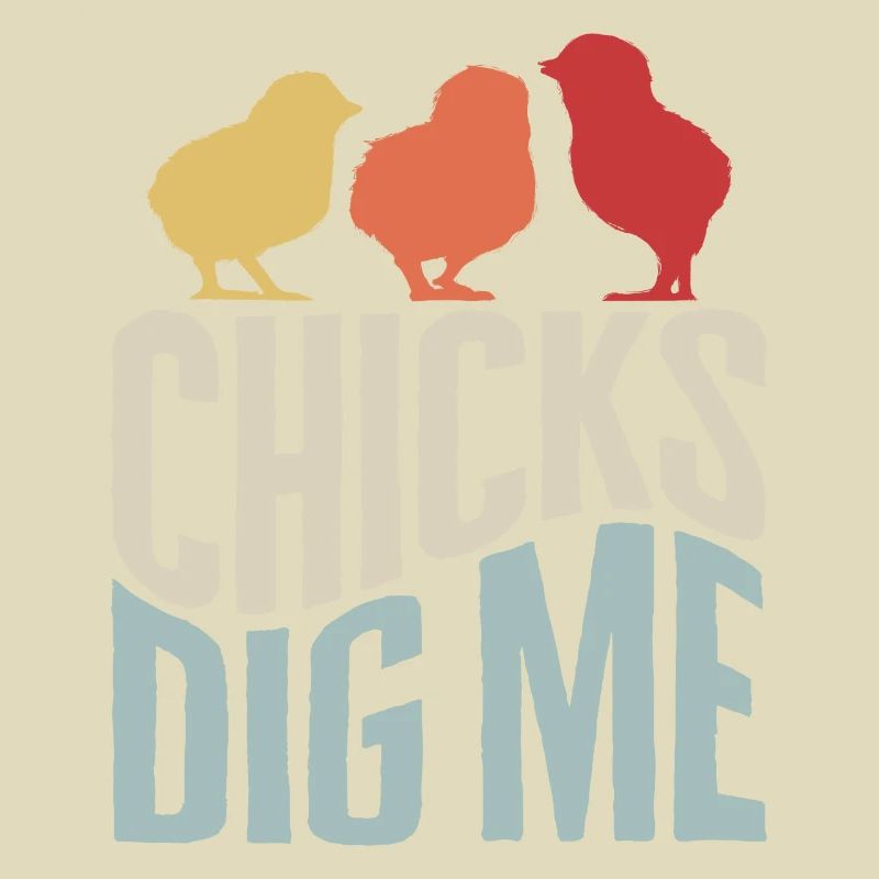 Easter Chick Shirt, Chicks Dig Me Tee, Easter