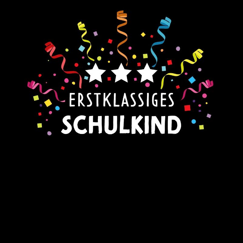 Erstklassiges Schulkind Einschulung Erstklässler