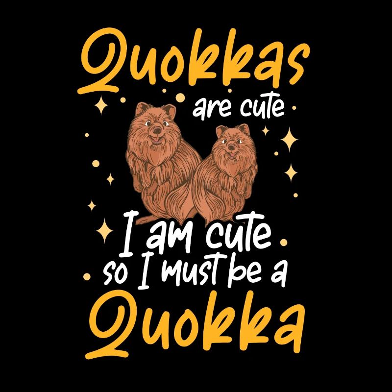Ich bin ein Quokka Beuteltier Australien