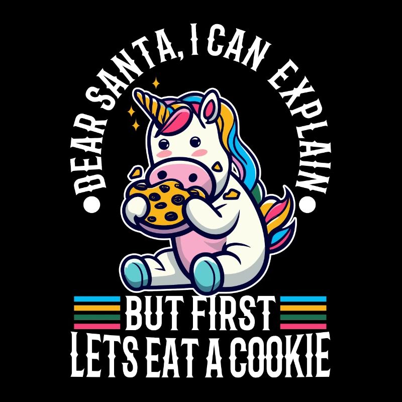 Dear santa i can explain But first lets eat a