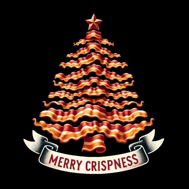 Merry Crispness Christmas Tree Bacon