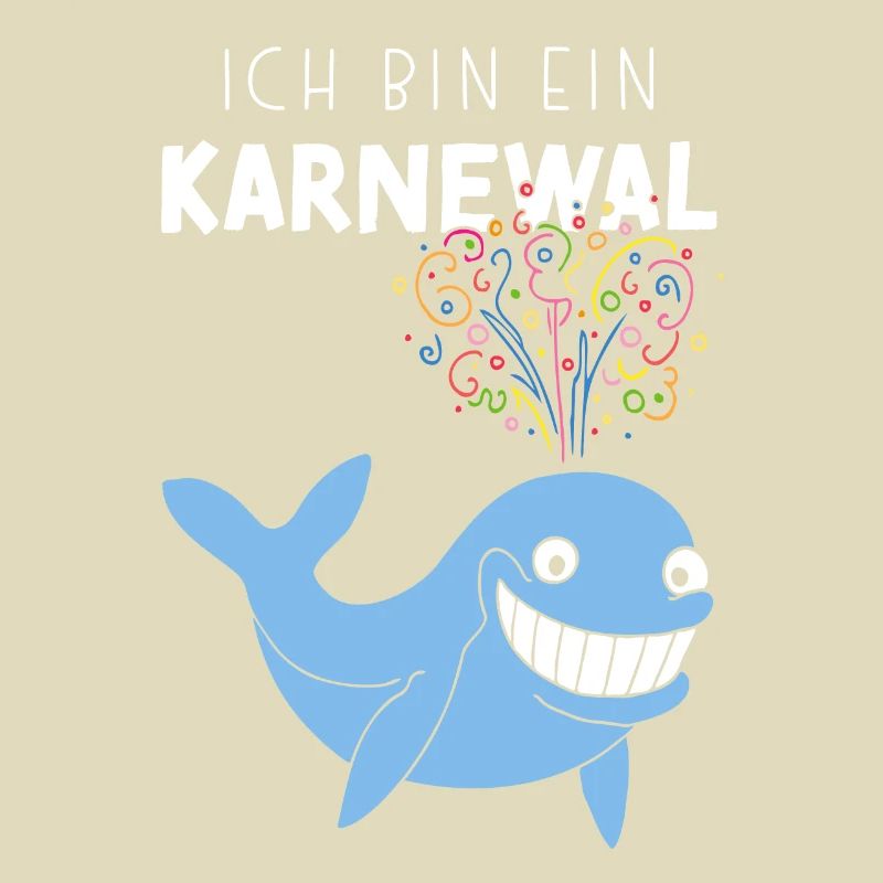 Ich bin ein Karnewal Karneval Konfetti Fastelovend