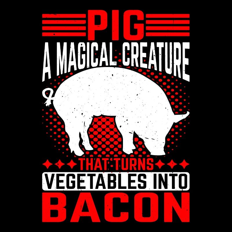 Le cochon, une créature qui transforme les légumes en bacon 5