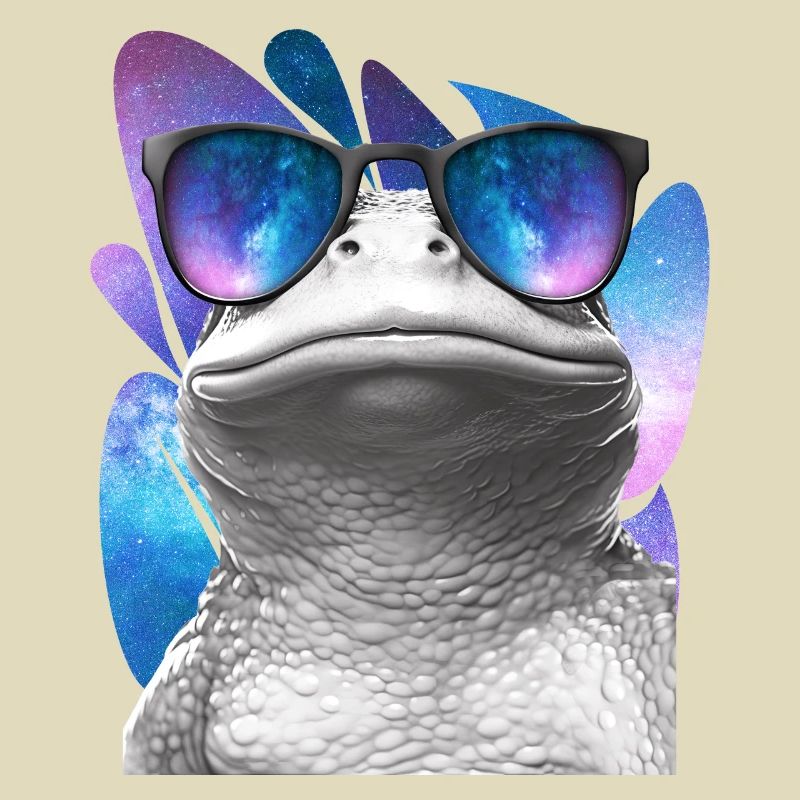 Frog Space Glasses Galaxy Sunglasses Meme