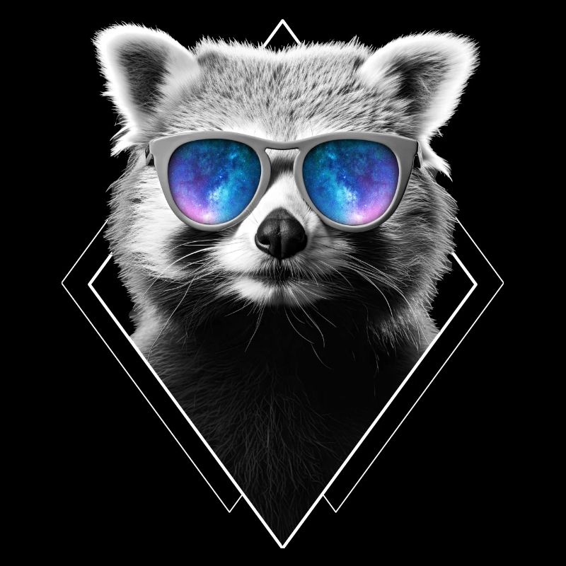Red Panda Space Glasses Galaxy Sunglasses Meme