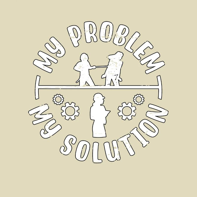 Architect My Problem My Solution Pictogram Mom Dad