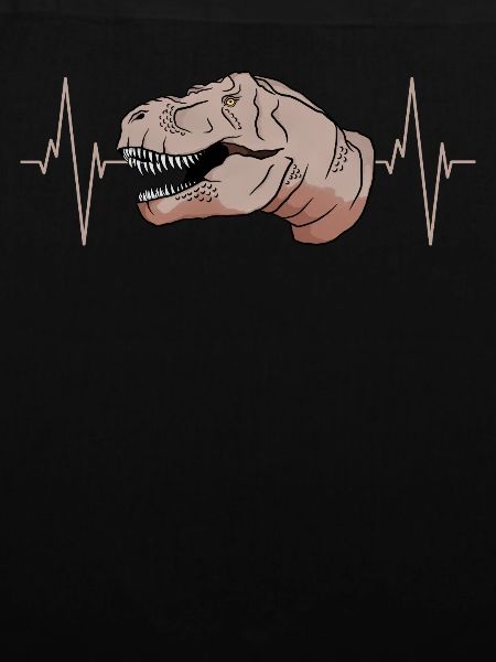 T-Rex Herzschlag Urzeit Geschenk