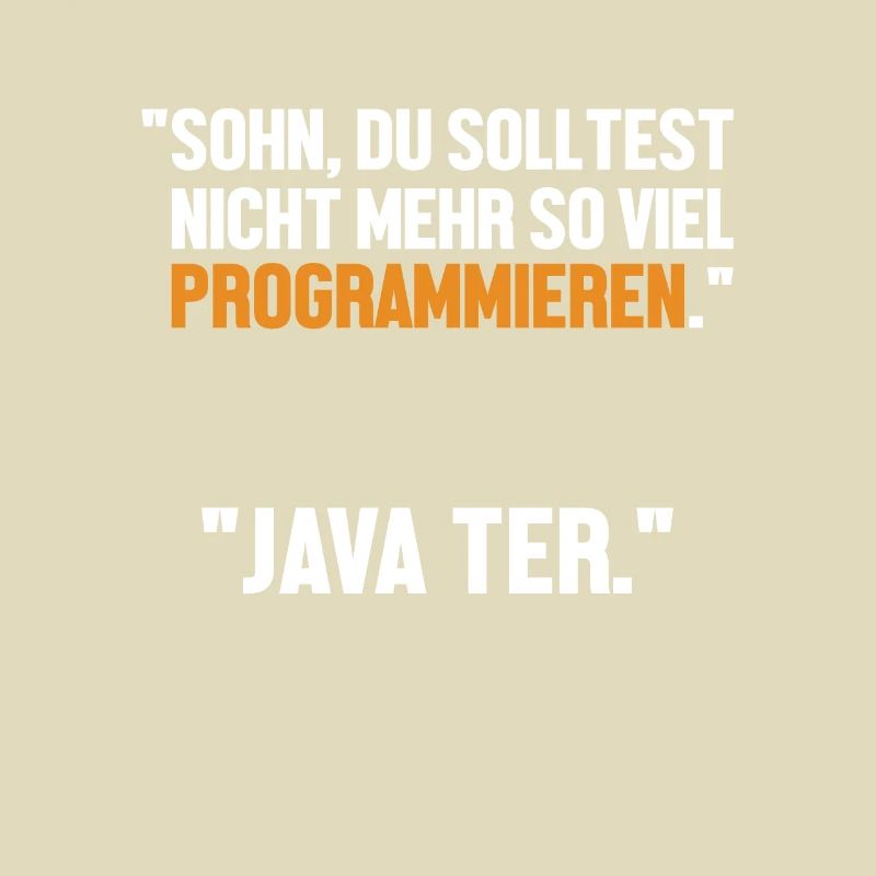 Sohn Programmieren Ja Vater Developer Coder