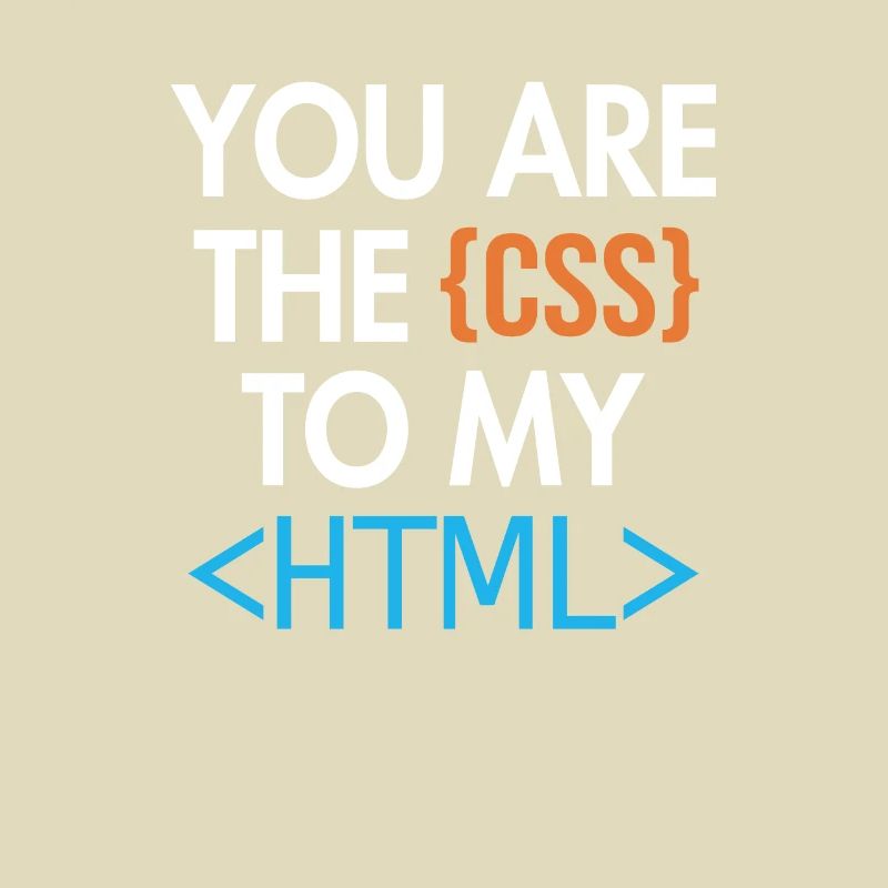 Vous êtes le CSS de mon HTML Developer Coder