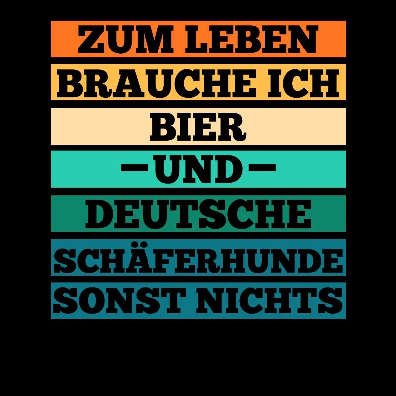Bier Hund Deutscher Schäferhund